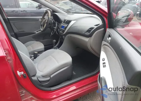 2014 Hyundai Accent Gls из США, поврежденный, VIN KMHCT4AE4EU755816